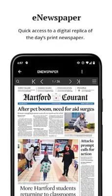 Hartford Courant android App screenshot 0