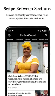Hartford Courant android App screenshot 2